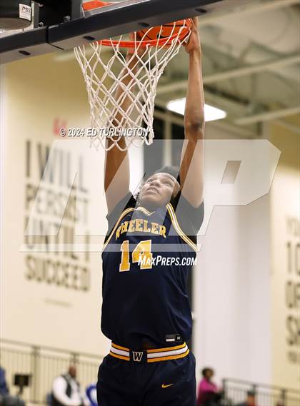 Thumbnail 2 in Norcross vs. Wheeler (Nike Elite HS Showcase GA) photogallery.