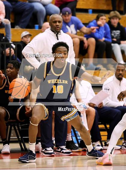 Thumbnail 2 in Norcross vs. Wheeler (Nike Elite HS Showcase GA) photogallery.