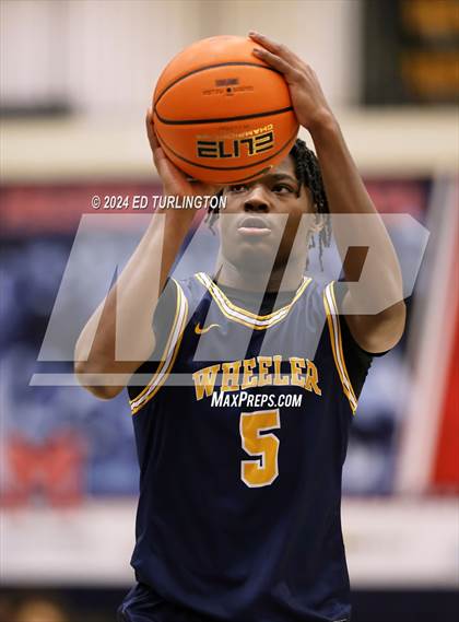 Thumbnail 3 in Norcross vs. Wheeler (Nike Elite HS Showcase GA) photogallery.