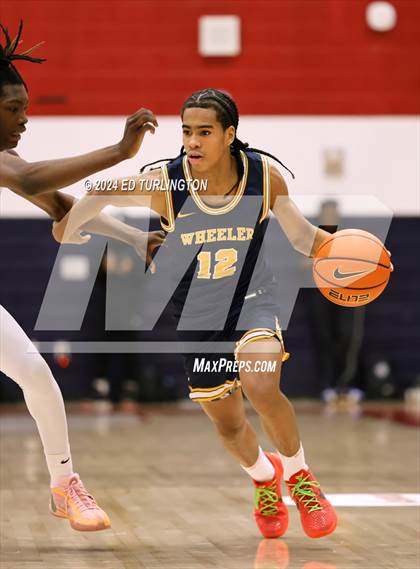 Thumbnail 2 in Norcross vs. Wheeler (Nike Elite HS Showcase GA) photogallery.