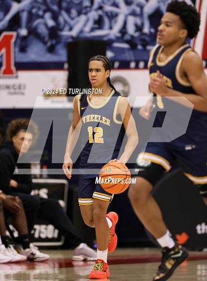 Thumbnail 1 in Norcross vs. Wheeler (Nike Elite HS Showcase GA) photogallery.