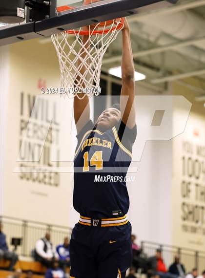 Thumbnail 3 in Norcross vs. Wheeler (Nike Elite HS Showcase GA) photogallery.