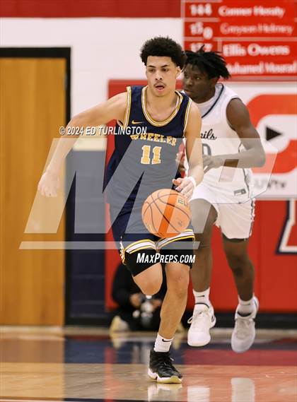 Thumbnail 1 in Norcross vs. Wheeler (Nike Elite HS Showcase GA) photogallery.