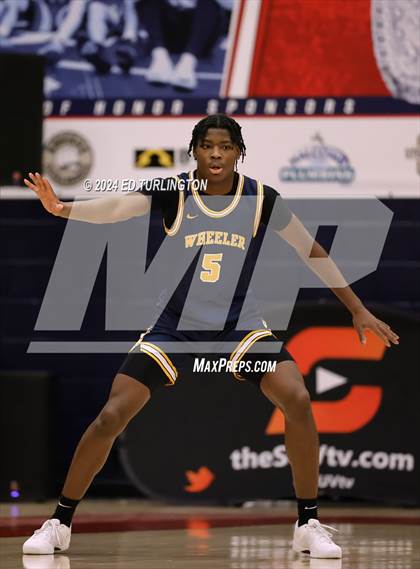 Thumbnail 1 in Norcross vs. Wheeler (Nike Elite HS Showcase GA) photogallery.