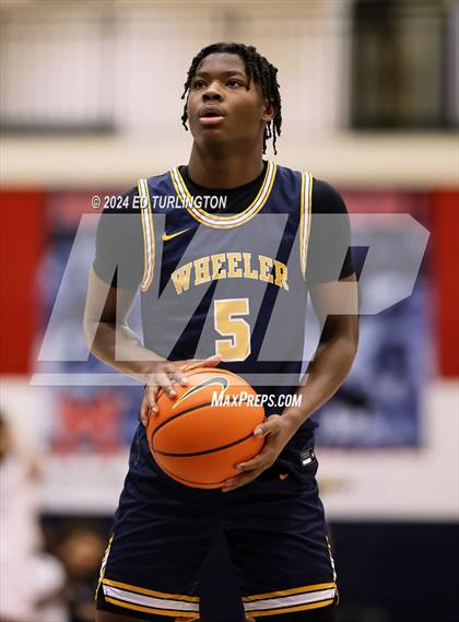 Thumbnail 2 in Norcross vs. Wheeler (Nike Elite HS Showcase GA) photogallery.