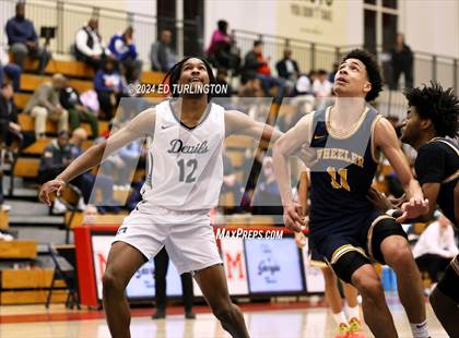 Thumbnail 2 in Norcross vs. Wheeler (Nike Elite HS Showcase GA) photogallery.