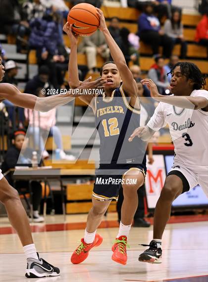 Thumbnail 2 in Norcross vs. Wheeler (Nike Elite HS Showcase GA) photogallery.