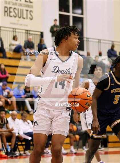 Thumbnail 2 in Norcross vs. Wheeler (Nike Elite HS Showcase GA) photogallery.