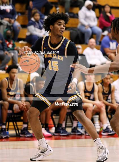 Thumbnail 2 in Norcross vs. Wheeler (Nike Elite HS Showcase GA) photogallery.