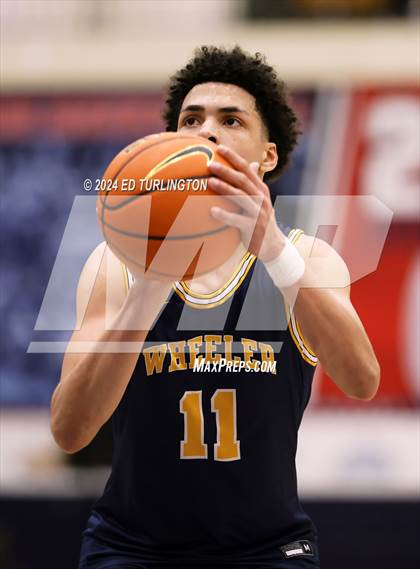 Thumbnail 3 in Norcross vs. Wheeler (Nike Elite HS Showcase GA) photogallery.