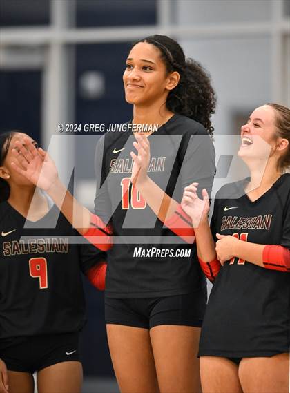 Thumbnail 3 in Salesian College Preparatory @ San Rafael (CIF NCS D3 Playoff) photogallery.