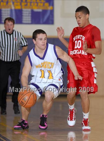 Thumbnail 3 in Warwick vs. North Rockland (Warwick Valley Coaches vs. Cancer Tip-Off Classic) photogallery.