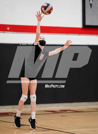 Thumbnail 3 in Stockton Christian @ Sacramento Country Day (CIF SJS D6 Playoff) photogallery.