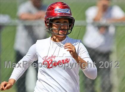 Thumbnail 3 in Arvin vs Frazier Mountain (Mira Monte Invitational) photogallery.