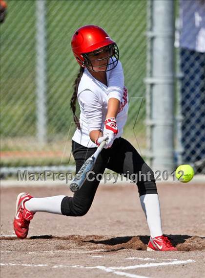 Thumbnail 2 in Arvin vs Frazier Mountain (Mira Monte Invitational) photogallery.