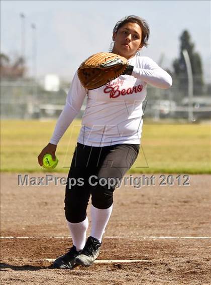 Thumbnail 3 in Arvin vs Frazier Mountain (Mira Monte Invitational) photogallery.
