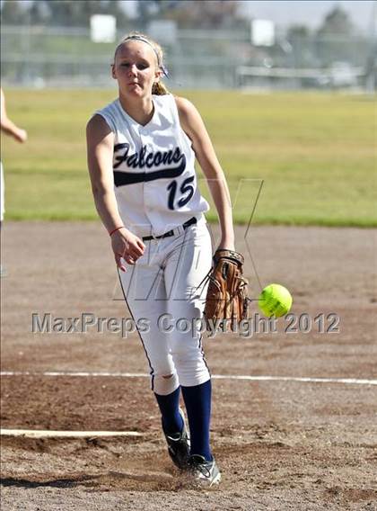 Thumbnail 2 in Arvin vs Frazier Mountain (Mira Monte Invitational) photogallery.