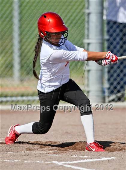 Thumbnail 3 in Arvin vs Frazier Mountain (Mira Monte Invitational) photogallery.