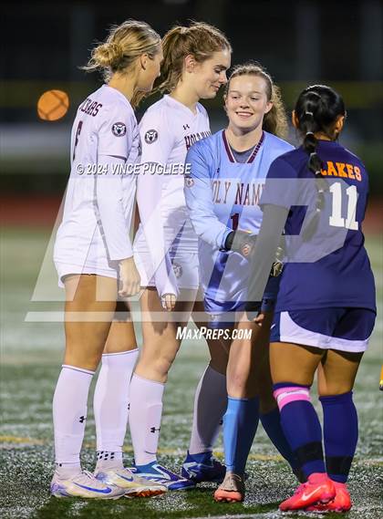 Thumbnail 2 in Holy Names Academy @ Lakes (WIAA 3A Section Playoffs) photogallery.