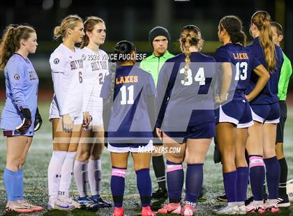 Thumbnail 3 in Holy Names Academy @ Lakes (WIAA 3A Section Playoffs) photogallery.