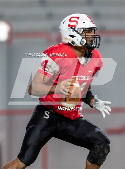 Thumbnail 3 in Skutt Catholic vs. Scottsbluff (NSAA Class B Final) photogallery.