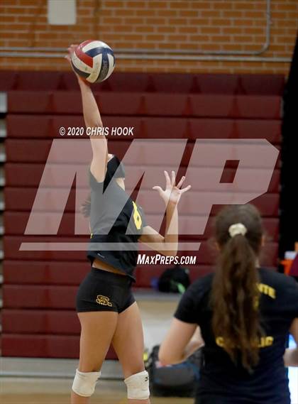 Thumbnail 1 in Salpointe Catholic vs. Mesquite photogallery.