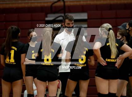 Thumbnail 3 in Salpointe Catholic vs. Mesquite photogallery.