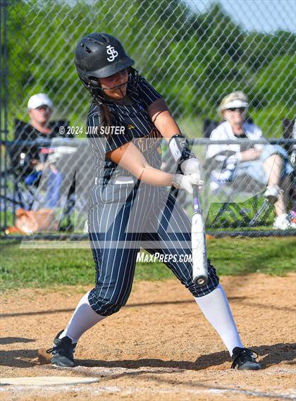 Thumbnail 2 in St. Joseph Catholic vs Brazos Christian photogallery.
