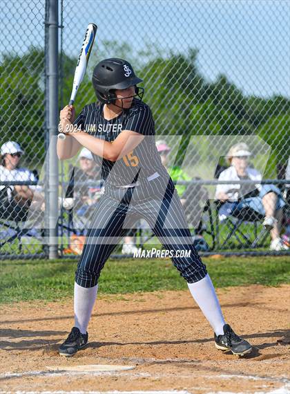 Thumbnail 2 in St. Joseph Catholic vs Brazos Christian photogallery.