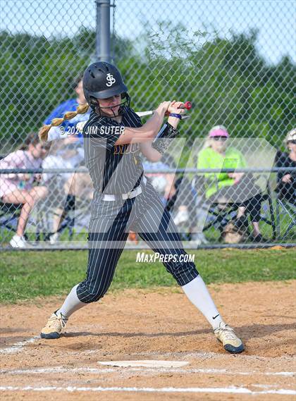 Thumbnail 2 in St. Joseph Catholic vs Brazos Christian photogallery.