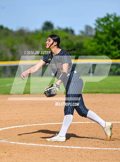 Thumbnail 1 in St. Joseph Catholic vs Brazos Christian photogallery.