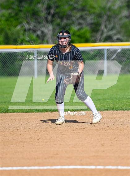 Thumbnail 2 in St. Joseph Catholic vs Brazos Christian photogallery.