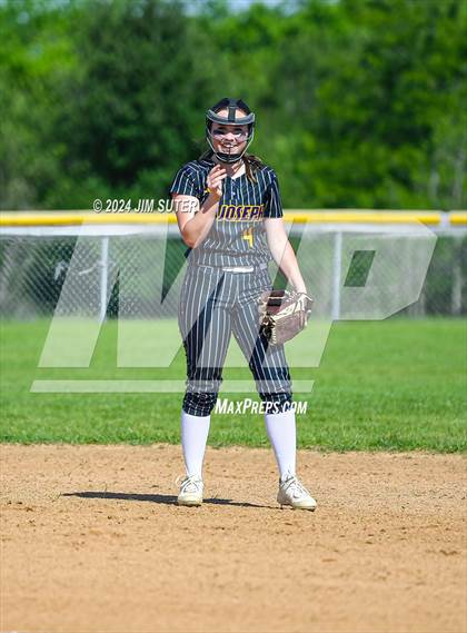 Thumbnail 2 in St. Joseph Catholic vs Brazos Christian photogallery.