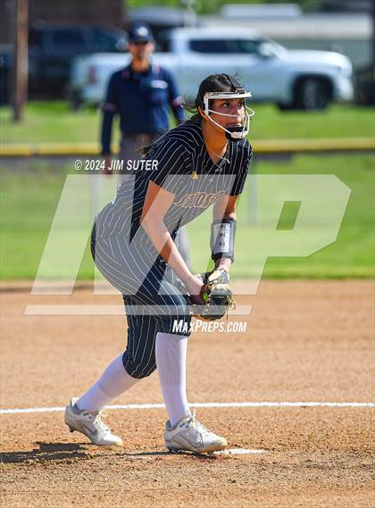 Thumbnail 2 in St. Joseph Catholic vs Brazos Christian photogallery.