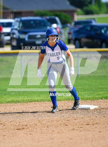 Thumbnail 2 in St. Joseph Catholic vs Brazos Christian photogallery.