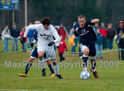 Thumbnail 3 in Byram Hills vs. New Hartford (NYSPHSAA Class A Semifinal) photogallery.
