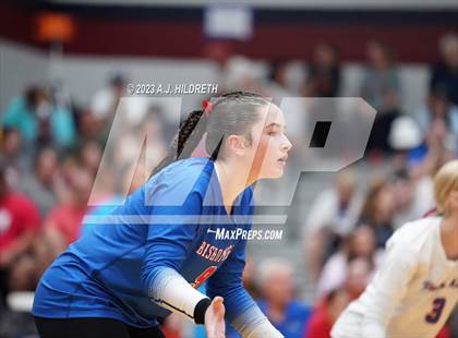 Thumbnail 2 in St. Teresa's Academy vs Bishop Miege (St James Volleyball Slam) photogallery.