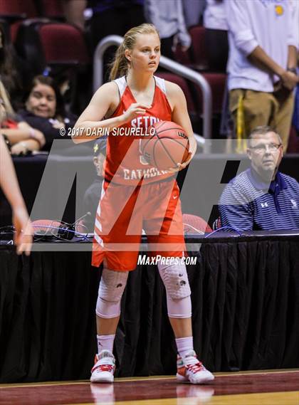 Thumbnail 2 in Seton Catholic vs. Cactus Shadows (AIA 4A Final) photogallery.