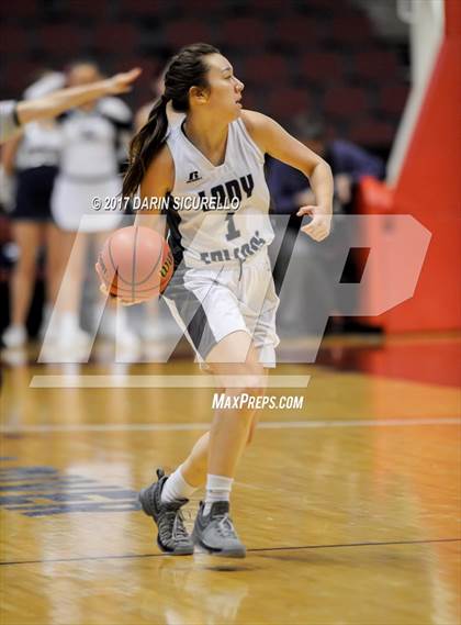 Thumbnail 2 in Seton Catholic vs. Cactus Shadows (AIA 4A Final) photogallery.