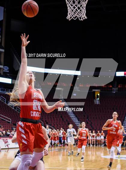 Thumbnail 3 in Seton Catholic vs. Cactus Shadows (AIA 4A Final) photogallery.