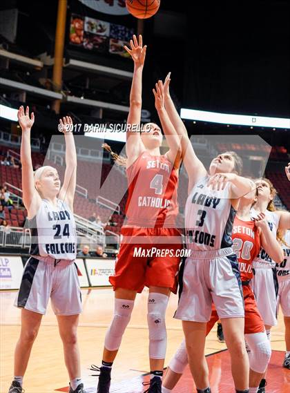 Thumbnail 1 in Seton Catholic vs. Cactus Shadows (AIA 4A Final) photogallery.