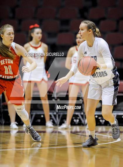 Thumbnail 3 in Seton Catholic vs. Cactus Shadows (AIA 4A Final) photogallery.
