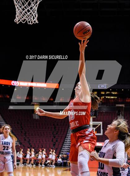 Thumbnail 3 in Seton Catholic vs. Cactus Shadows (AIA 4A Final) photogallery.