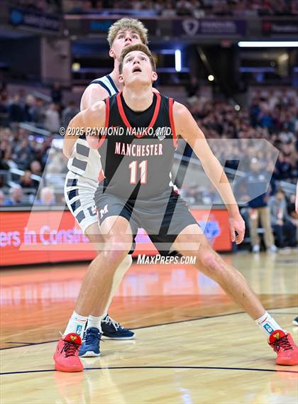 Thumbnail 3 in University vs. Manchester (IHSAA 2A State Championship) photogallery.