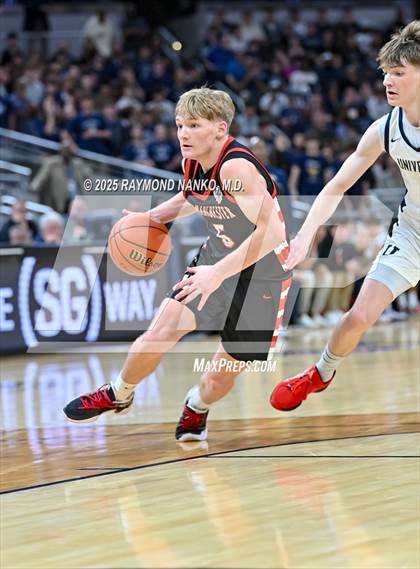 Thumbnail 2 in University vs. Manchester (IHSAA 2A State Championship) photogallery.