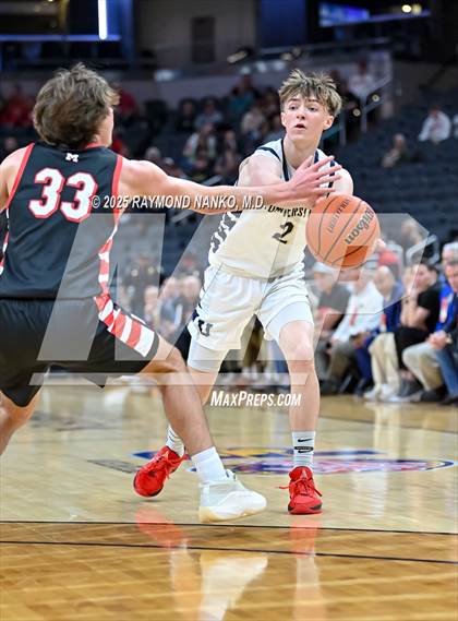 Thumbnail 3 in University vs. Manchester (IHSAA 2A State Championship) photogallery.