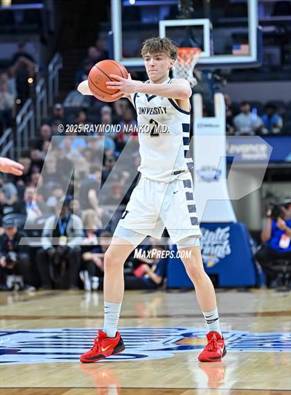 Thumbnail 3 in University vs. Manchester (IHSAA 2A State Championship) photogallery.