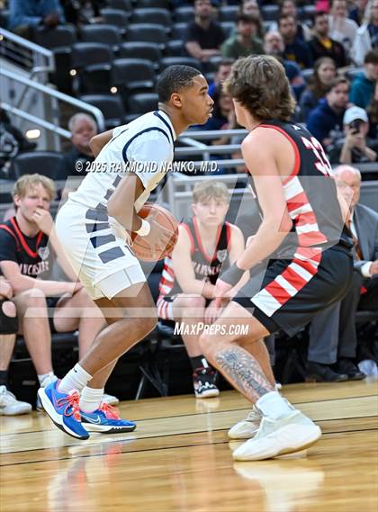 Thumbnail 3 in University vs. Manchester (IHSAA 2A State Championship) photogallery.