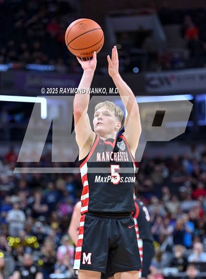 Thumbnail 3 in University vs. Manchester (IHSAA 2A State Championship) photogallery.