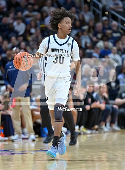 Thumbnail 3 in University vs. Manchester (IHSAA 2A State Championship) photogallery.
